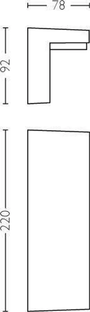 FASSAADIVALGUSTI PHILIPS BUSTAN ANTRATSIIT 4,5W LED 1000LM IP44