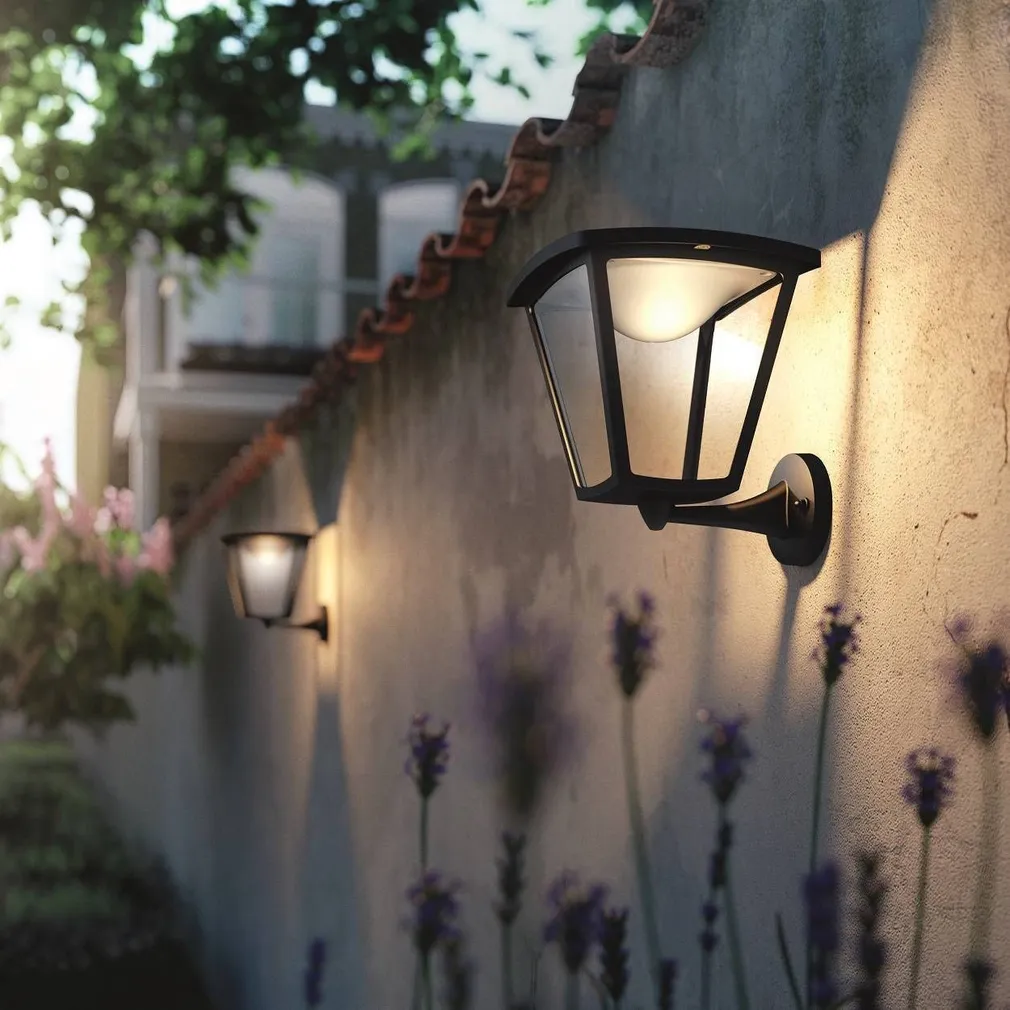 FASSAADIVALGUSTI PHILIPS COTTAGE MUST 4,5W LED 430LM IP44 