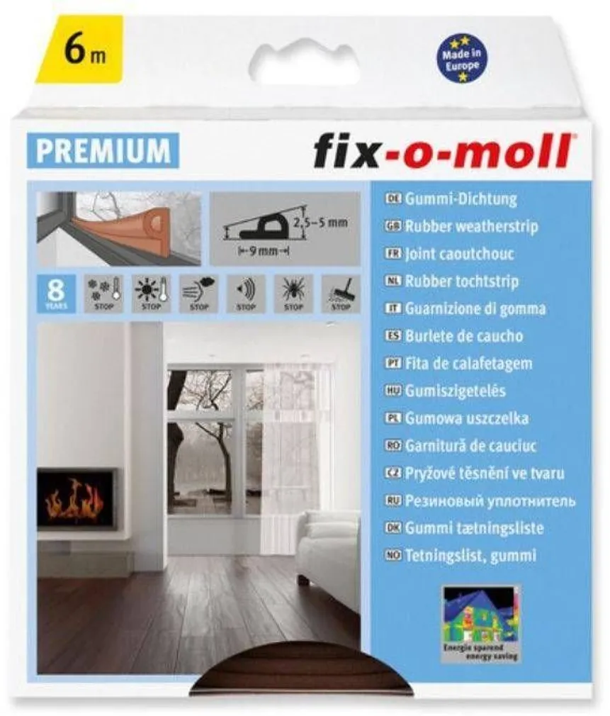 TIHEND P FIX-O-MOLL 5X9MM 6M PRUUN