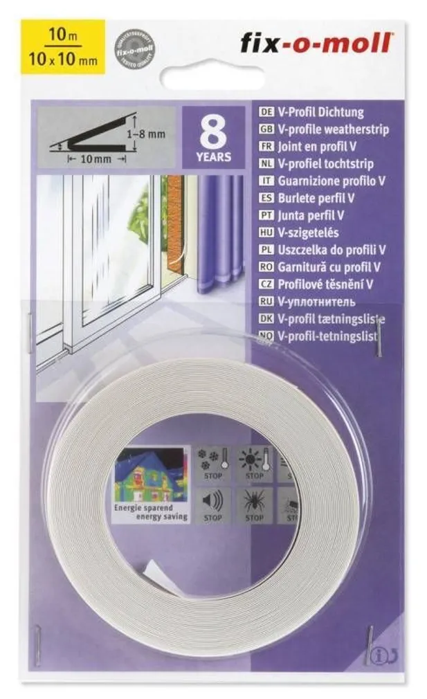 TIHEND V SOFT FIX-O-MOLL 10M VALGE