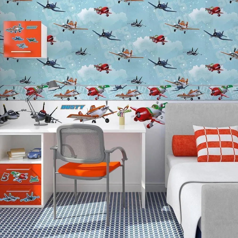 TAPEET DISNEY 70-237 0,53X10,05M LENNUKID