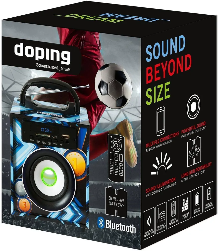 KÕLAR BLUETOOTH DREAM FM RAADIO USB