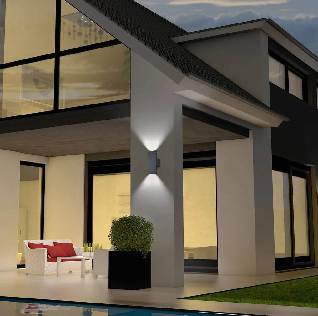 FASSAADIVALGUSTI COLORADO 2X3W LED IP54