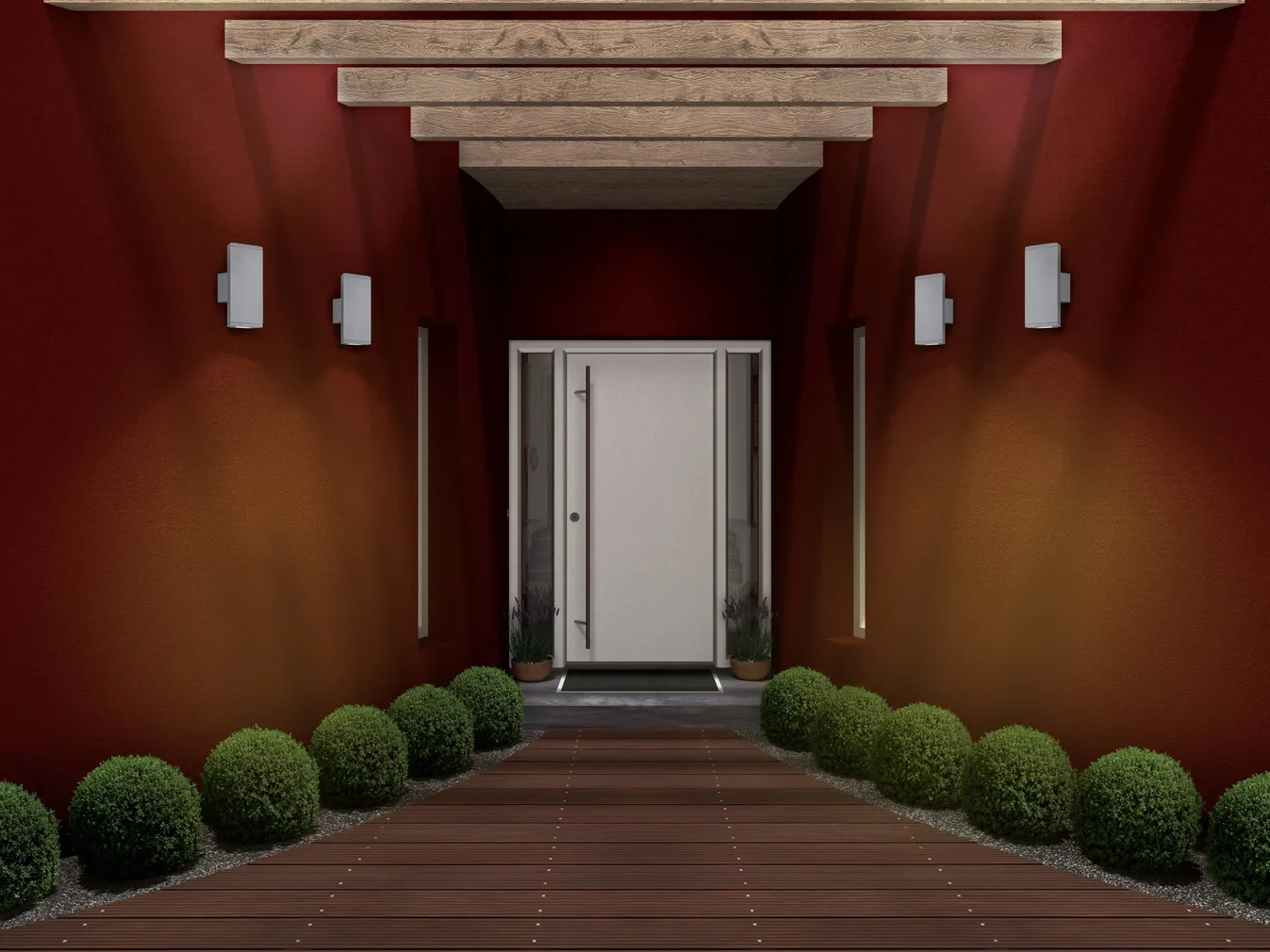 FASSAADIVALGUSTI COLORADO 2X3W LED IP54