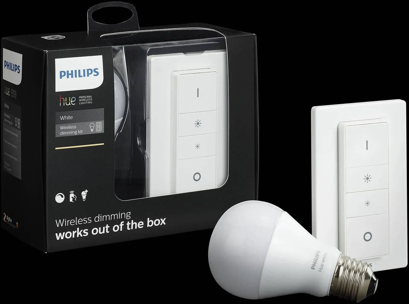LED LAMP PHILIPS HUE WHITE 9,5W E27 A60 DIM LÜLITIGA