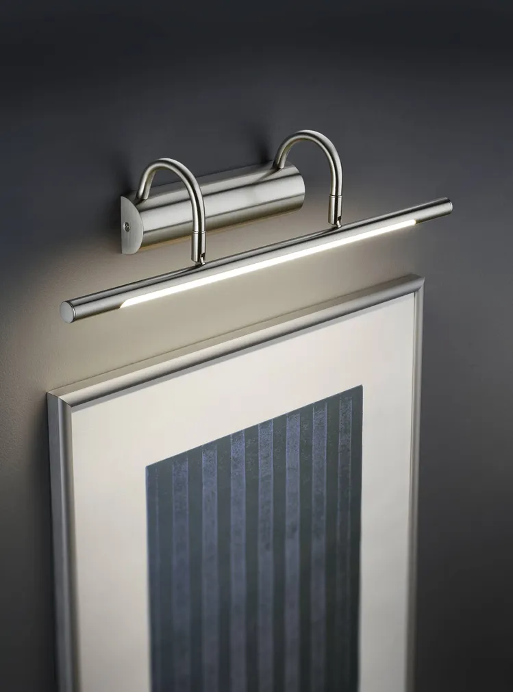 SEINALAMP TRIO QUADRO 1X8W 600LM MATT NIKKEL