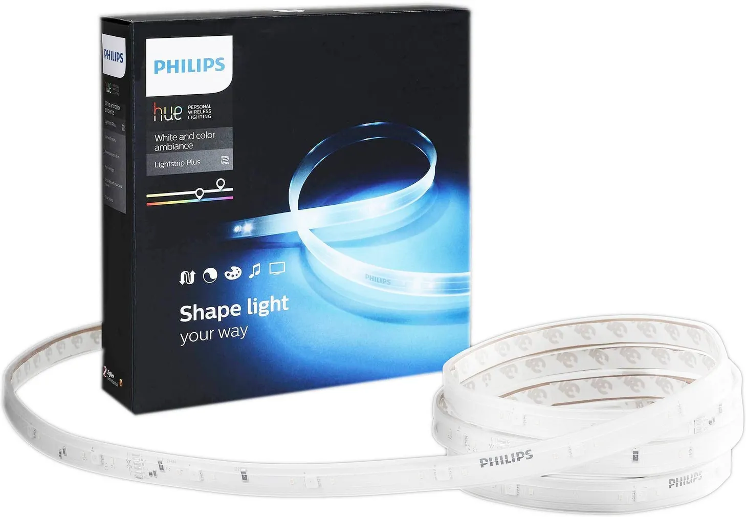 RIBAVALGUSTI 25W LED 1600LM 200CM IP20 HUE PHILIPS