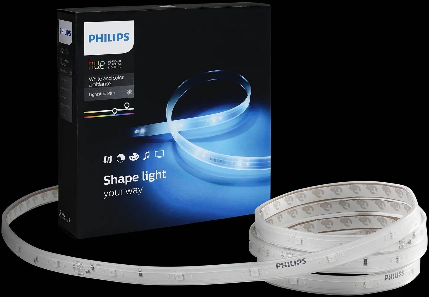 RIBAVALGUSTI 25W LED 1600LM 200CM IP20 HUE PHILIPS