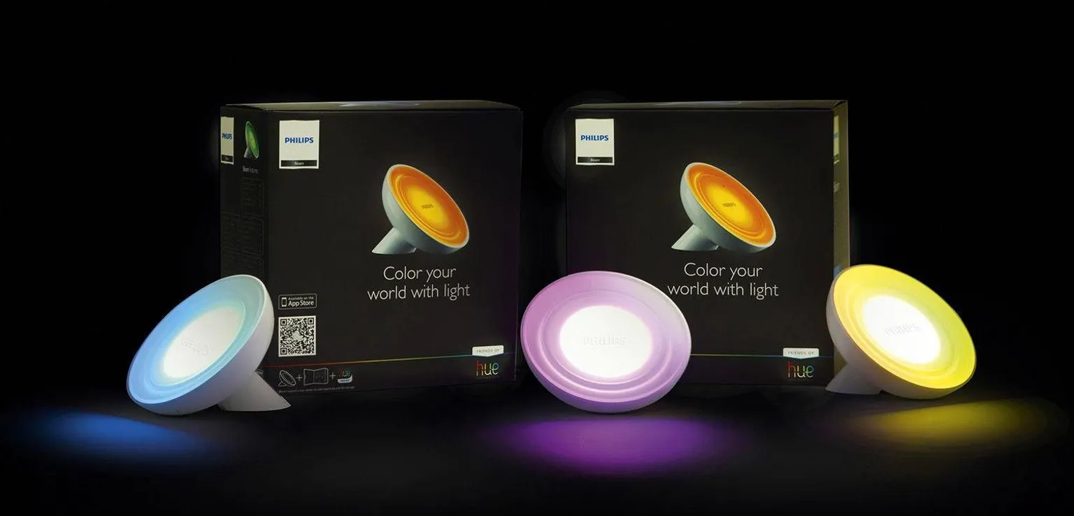 LAUALAMP BLOOM 39W LED LIVINGCOLORS HUE VALGE