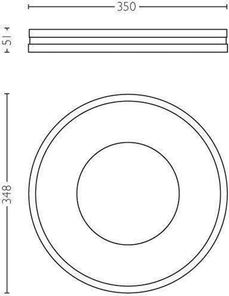 LAELAMP BEING 32W LED 2400LM 2200-6500K HUE ALUMIINIUM
