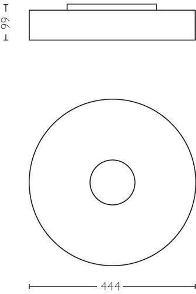 LAELAMP FAIR 39W LED 3000LM 2200-6500K PULT HUE MUST