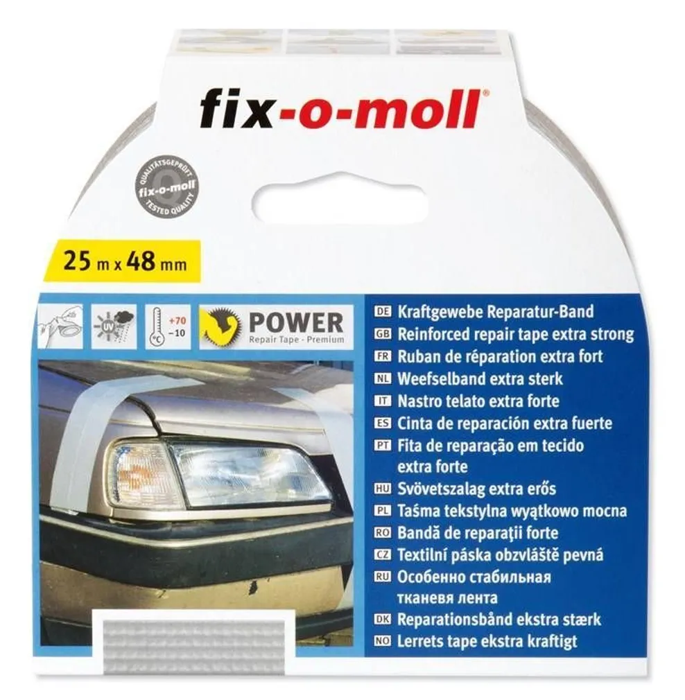 NIISKUSKINDEL TEIPPREMIUM FIX-O-MOLL 48MMX50M HALL