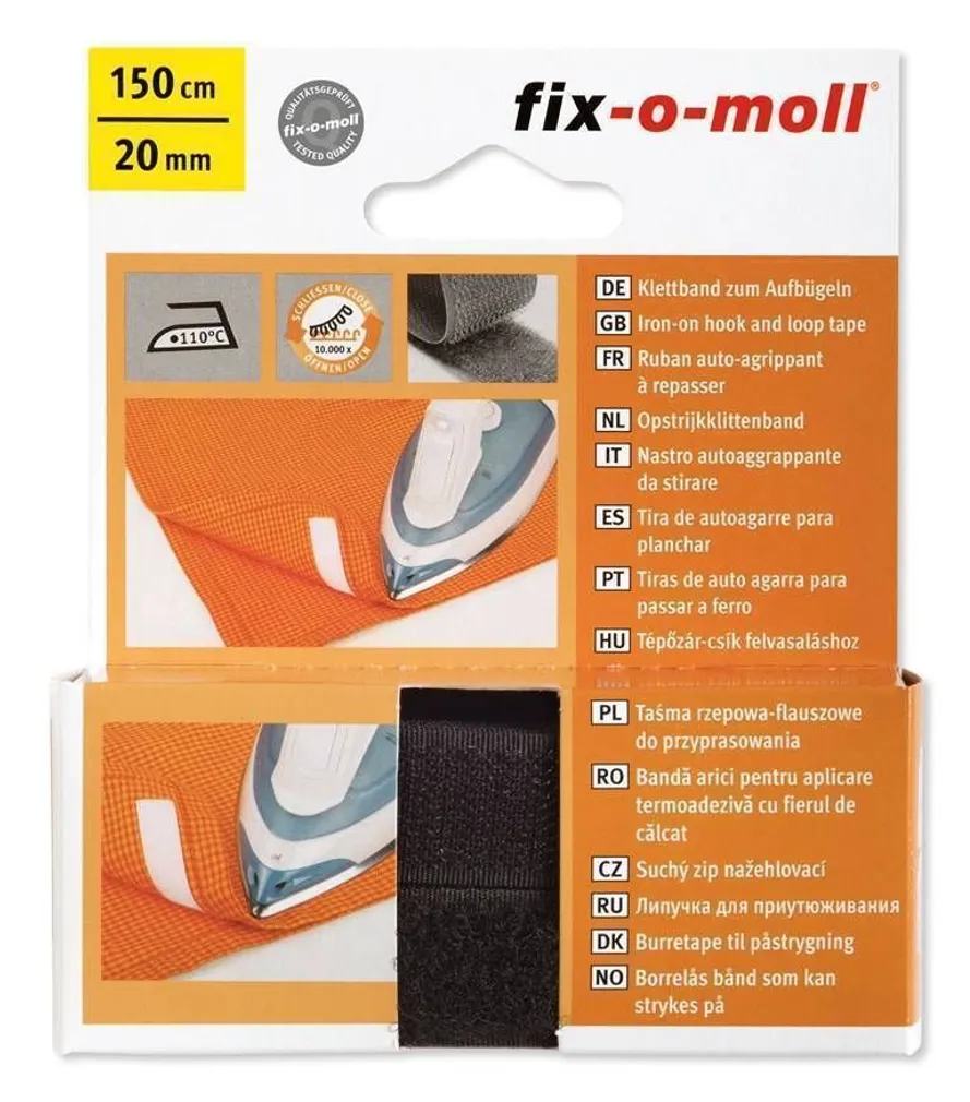 TAKJAKINNITUS FIX-O-MOLL TRIIGITAV 150CM 20M MUST