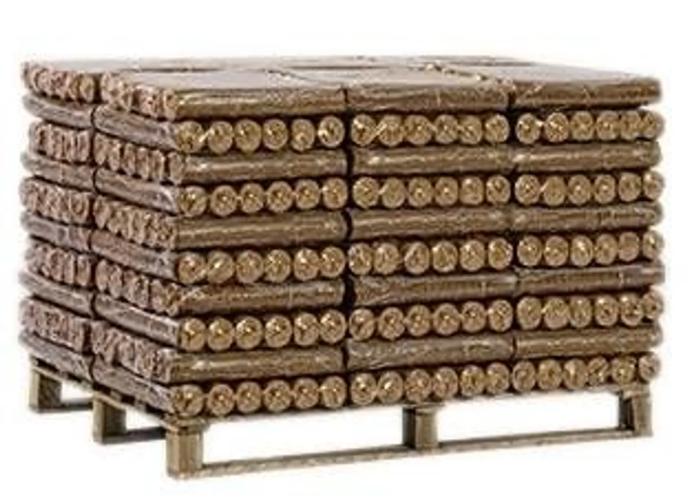 PUITBRIKETT TUME/ÜMAR 9KG 108 PAKKI ALUSEL