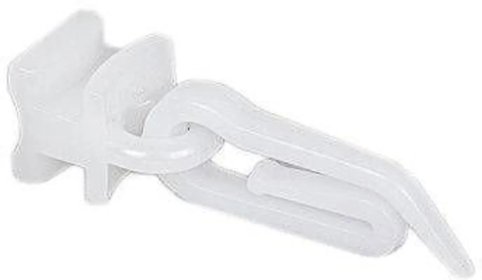 PLASTIKUST KLAMBRIGA LIUGURID 30TK VALGE