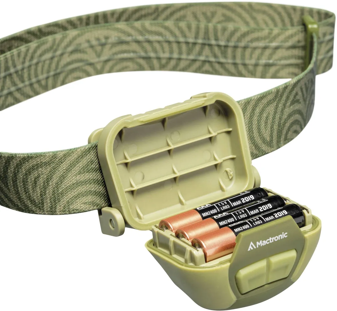 PUNANE/VALGE PEALAMP MACTRONIC NIPPO 5W LED AHL0012 1.8 180LM 3XAAA