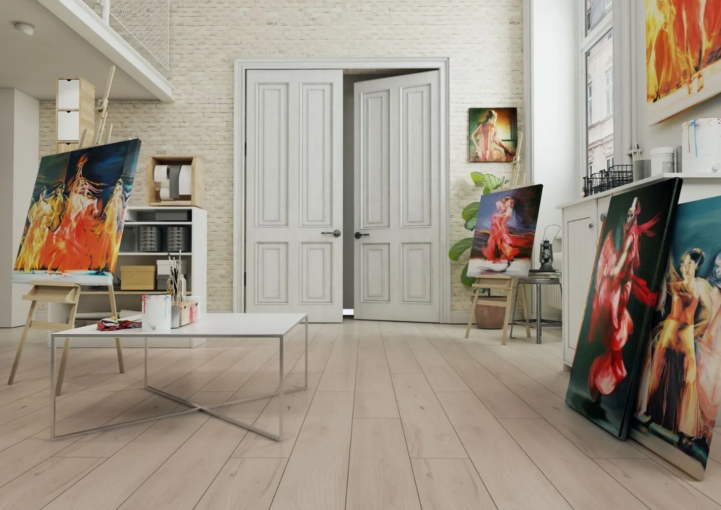 LAMINAATPARKETT 8MM KAPPA JALAKAS HECTOR 1-LIPP, 2,40M² PAKIS