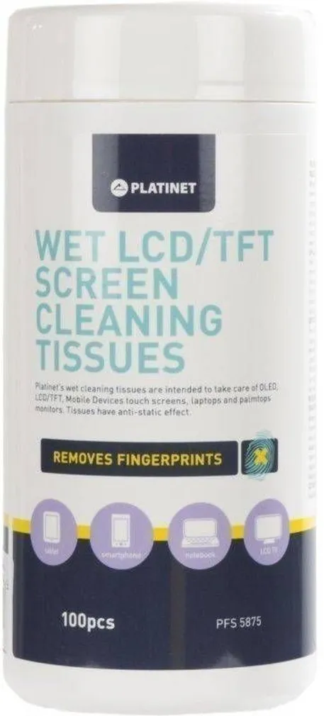 LCD PUHASTUSLAPID PFS5875 100TK PLATINET