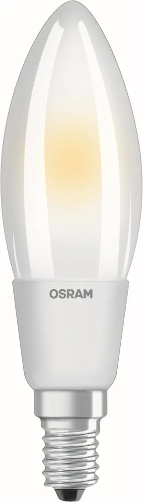 LED LAMP OSRAM LED RETROFIT CLASSIC 4,5W E14 B35 2700K 470LM DIMMERDATAV MATT