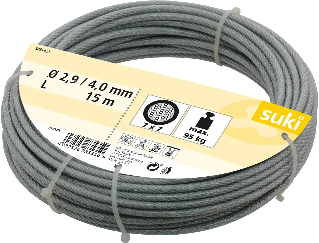 KATTEGA TROSS SUKI 2,9/4MMX15M