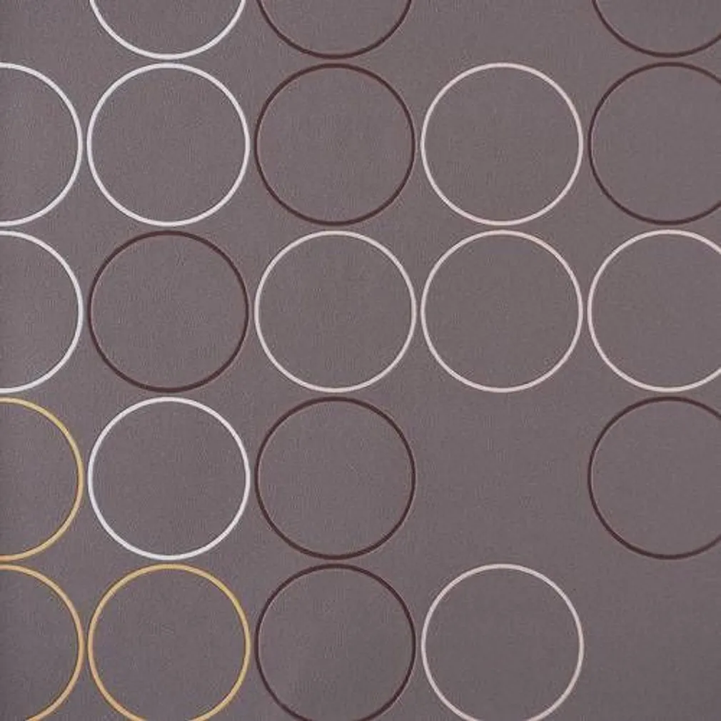 TAPEET RAFFI 2 11063 0,53X10,05M CIRCLES BROWN