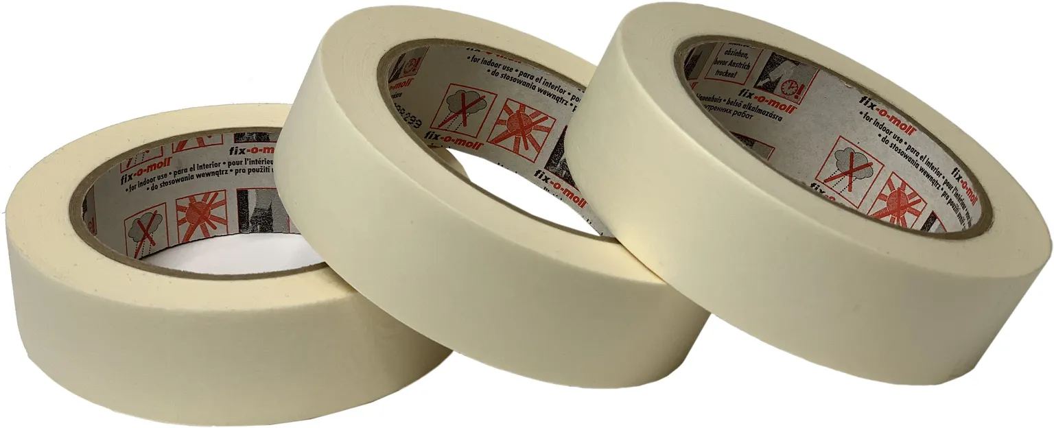 MAALRITEIP FIX-O-MOLL ECO 50M 30MM KOMPLEKT 3TK