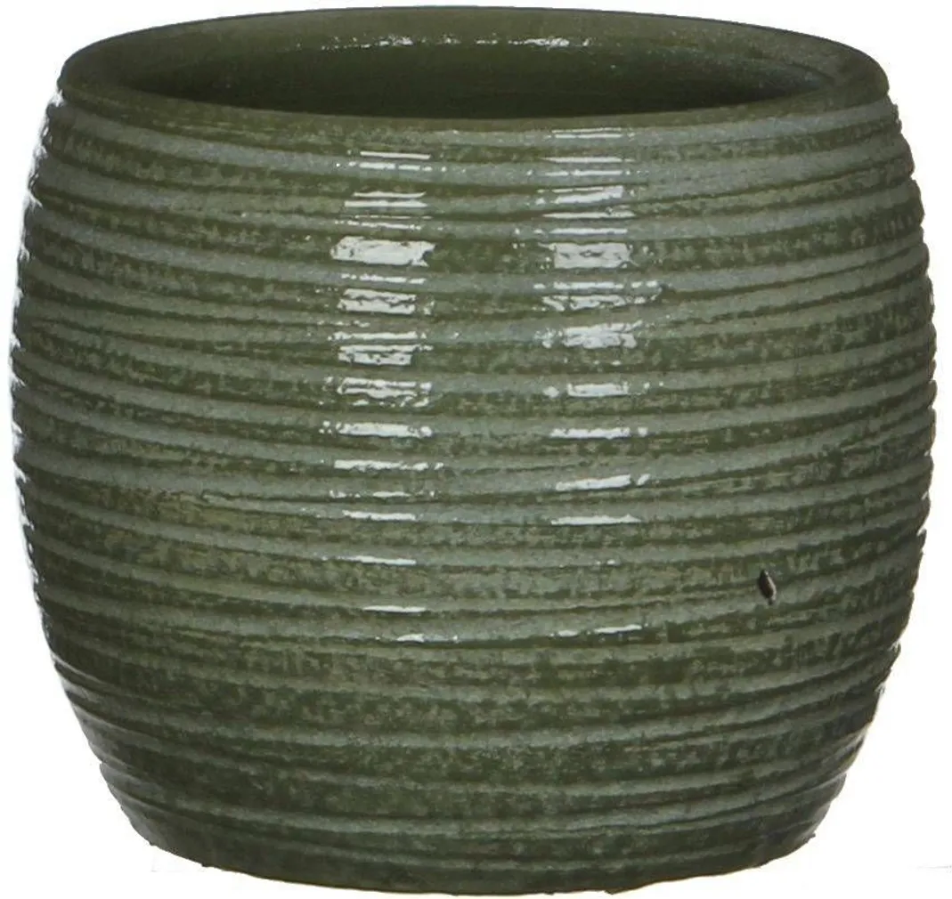 LILLEPOTIÜMBRIS MICA DECORATIONS LOOMY H14XØ16CM ROHELINE