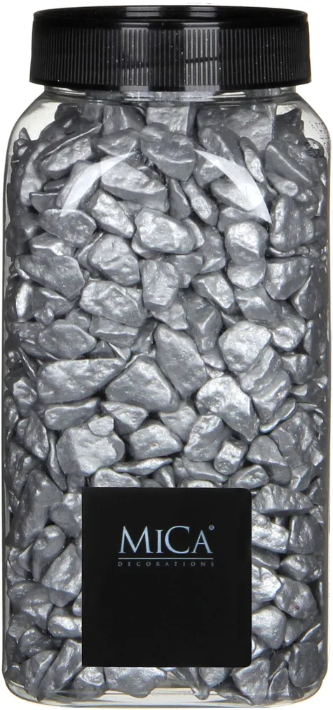 DEKORATIIVKIVID MICA DECORATIONS MARMOR 7,5X7,5X15,5CM HÕBEDANE PUDEL 1KG