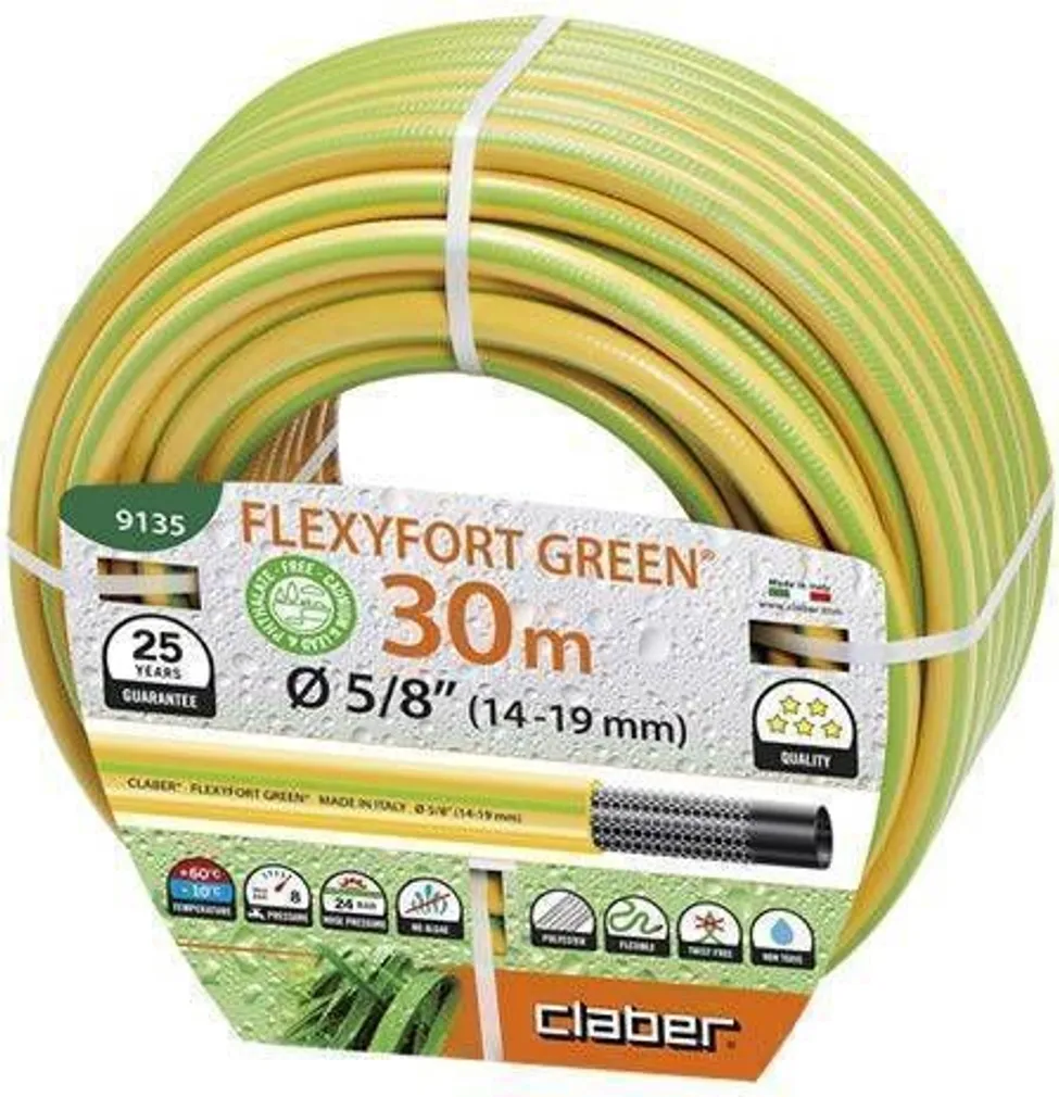 UNIVERSAALVOOLIK CLABER FLEXYFORT GREEN CL9135 5/8" 30M
