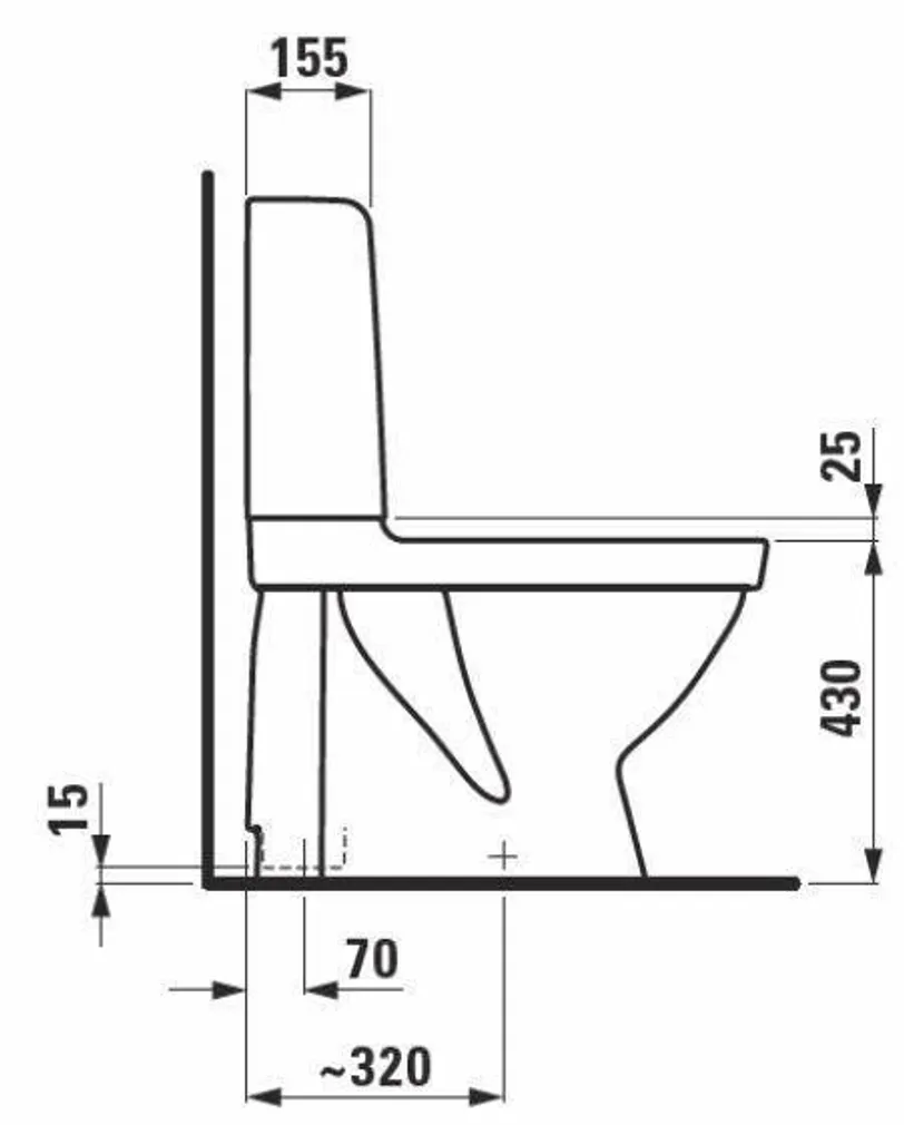 WC-POTT KOMPAS E LAUFEN ALLAJOOKS + PRILL-LAUD