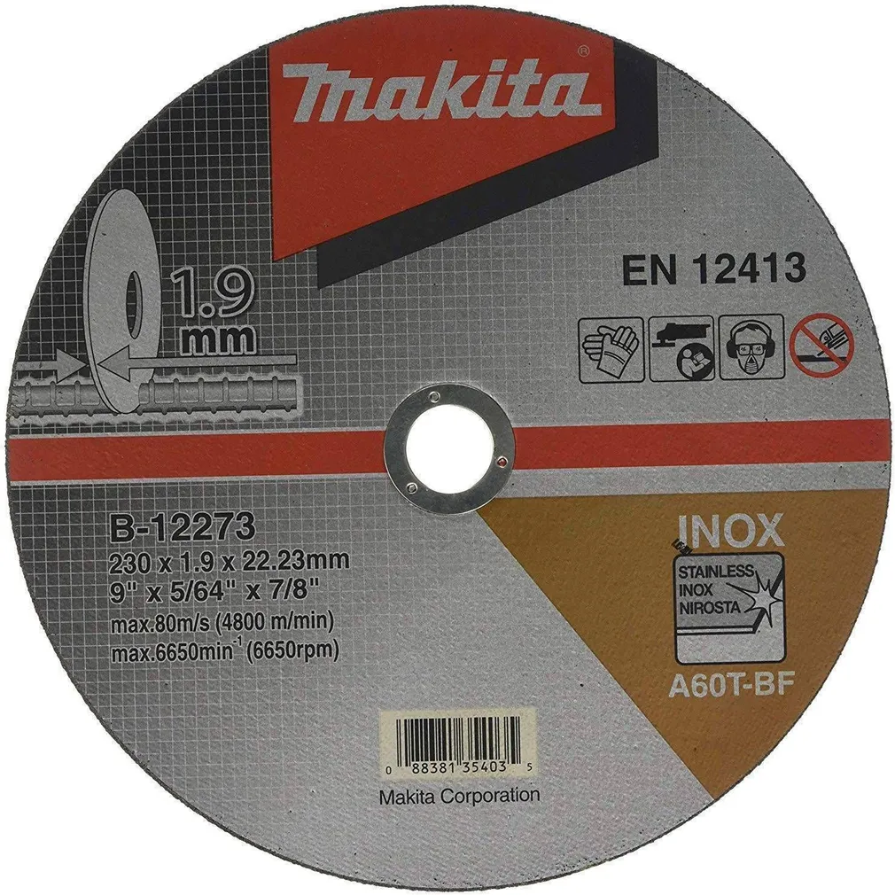 LÕIKEKETAS 230X1,9 MM MAKITA RST/ METALL