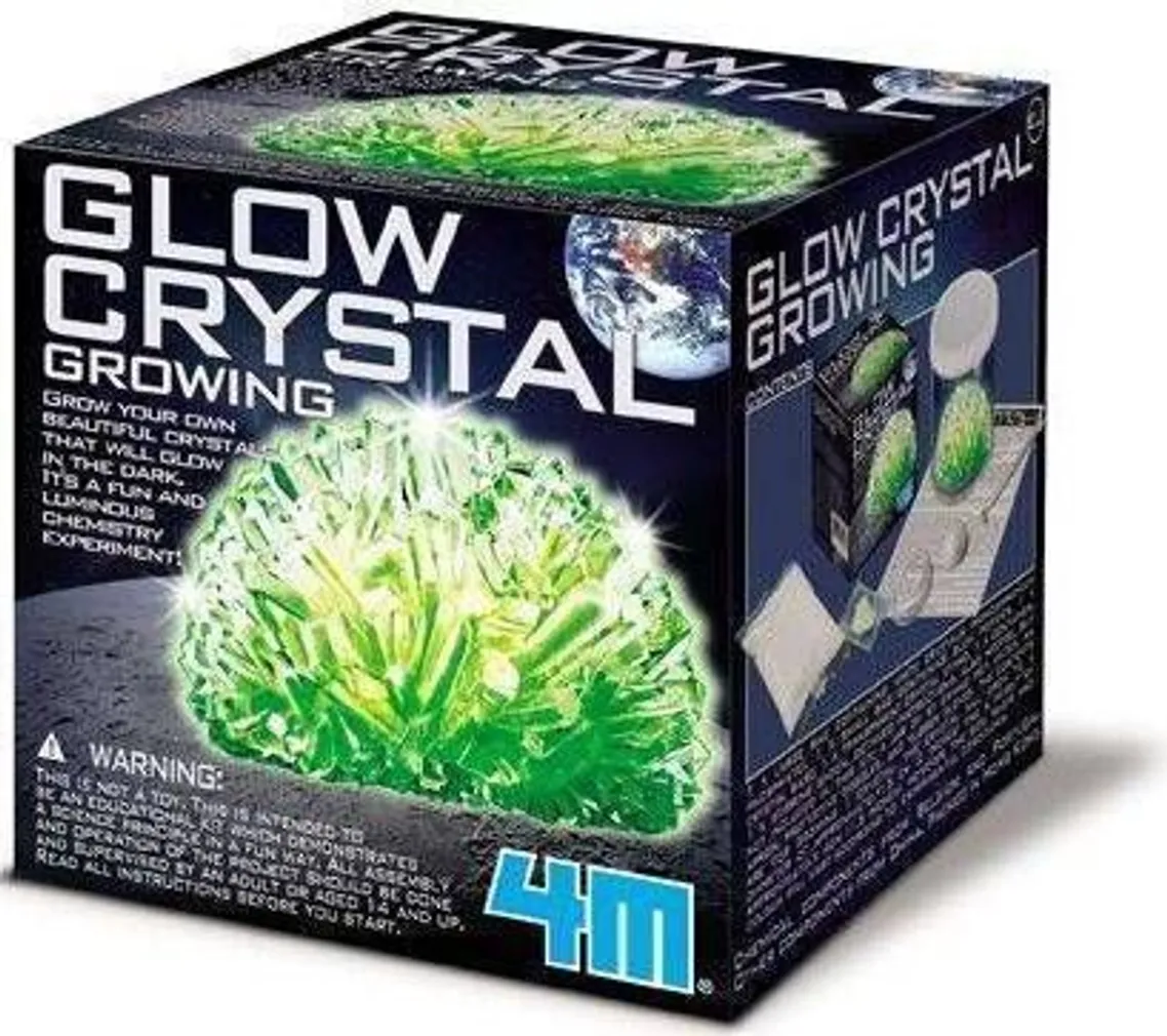 ARENDAV MÄNG 4M HELENDAVAD KASVAVAD KRISTALLID