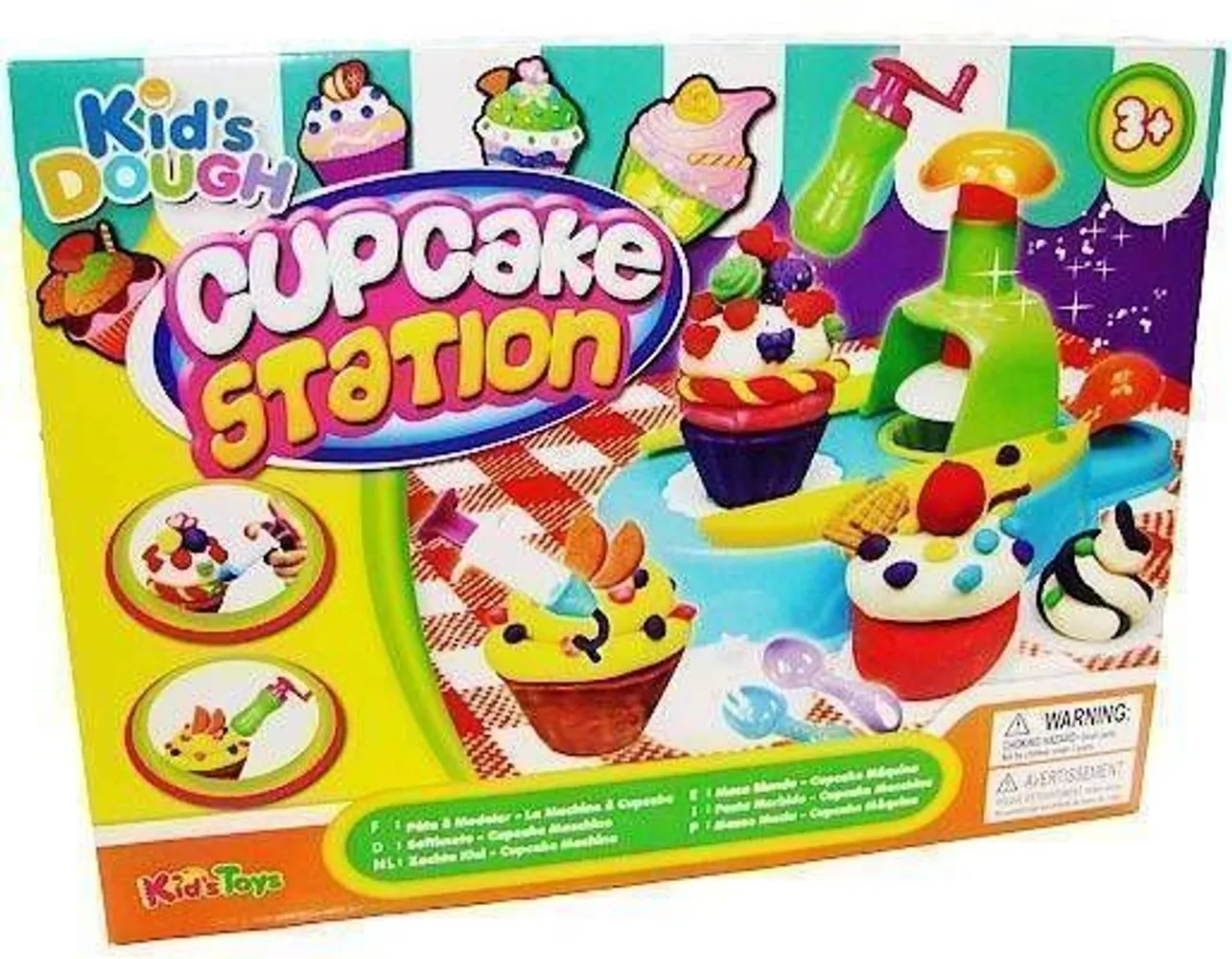 VOOLIMISVAHADE KOMPLEKT KID´S DOUGH MUFFINIMASIN