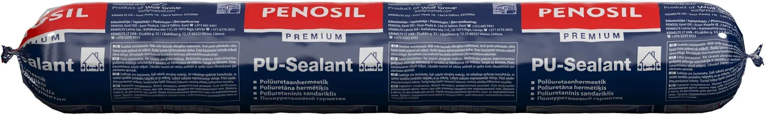 VUUGIMASTIKS PENOSIL PREMIUM PU SEALANT LM 600ML ANTRATSIIT RAL7016