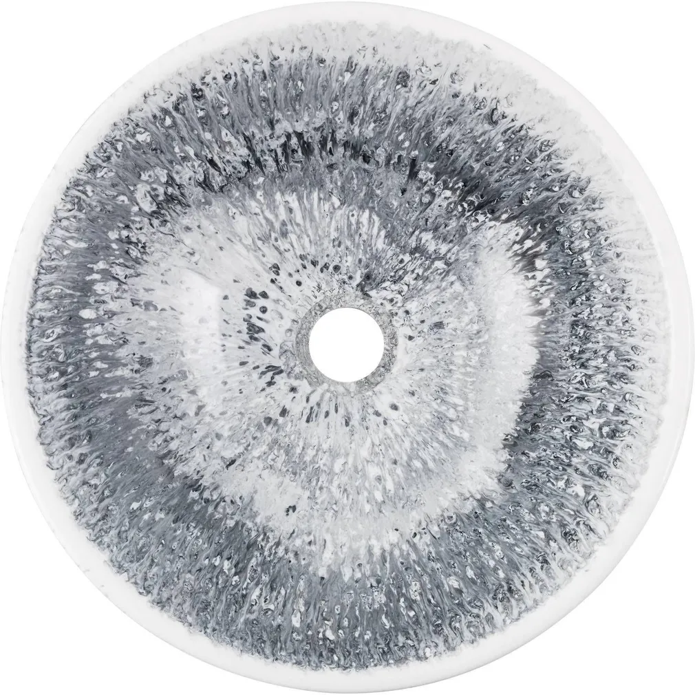 VALAMU GL 318 40X40X13CM KUNSTLIK VAIK VALGE-MUST