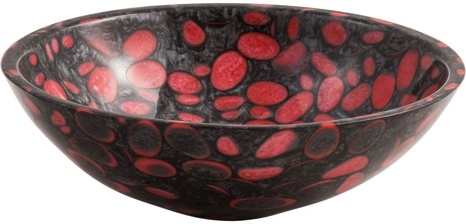 VALAMU GL 319 40X40X13CM KUNSTLIK VAIK MUST-PUNANE