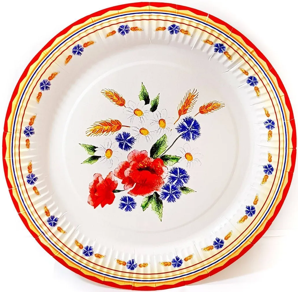 PAPPTALDRIK RAHVUSLIK 23CM 10TK