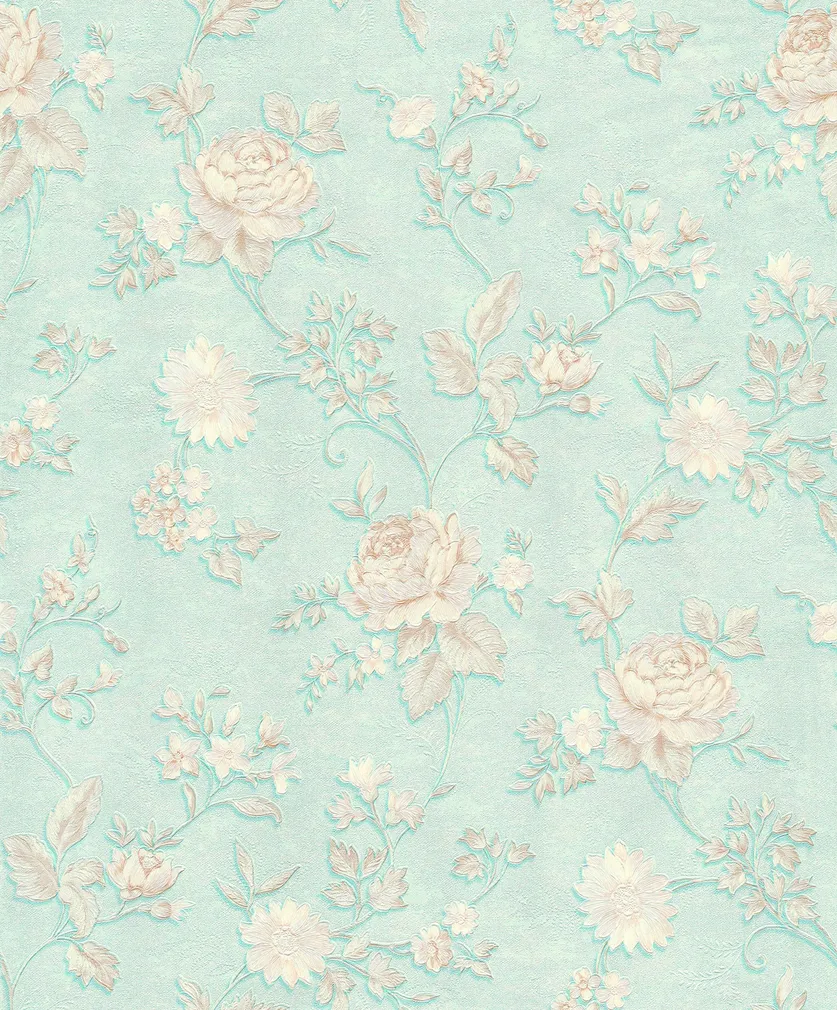 TAPEET VIA VENETO VV3102 0,53X10,05M HELE ROOS/HELESININE TAUST