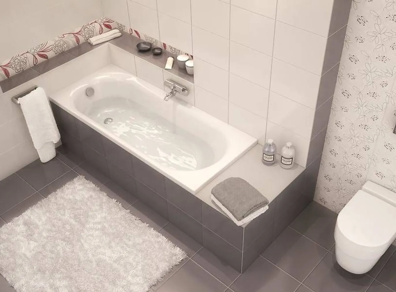 VANN CERSANIT OCTAVIA JALGADEGA 150X70X66CM 