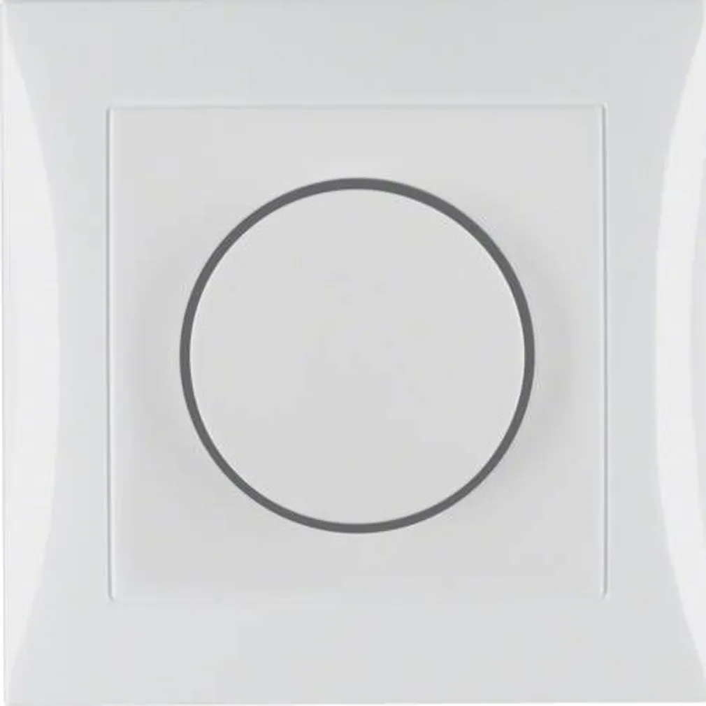 DIMMERI KATTEPLAAT BERKER S.1 RAAMITA VALGE