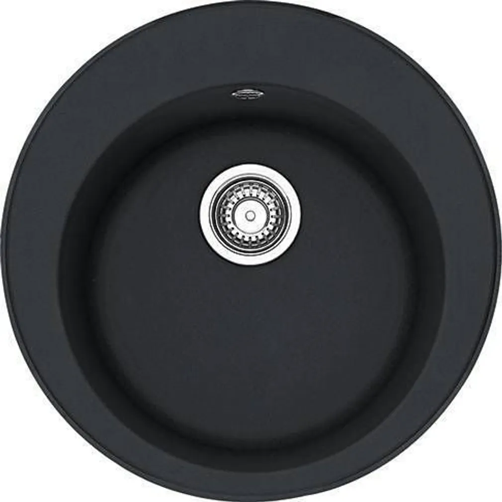GRANIIT VALAMU RONDA ROG610-41 FRANKE Ø510X195MM ONYX