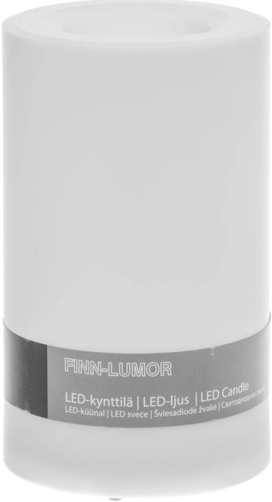 LED KÜÜNAL FINNLUMOR Ø75X125MM VALGE