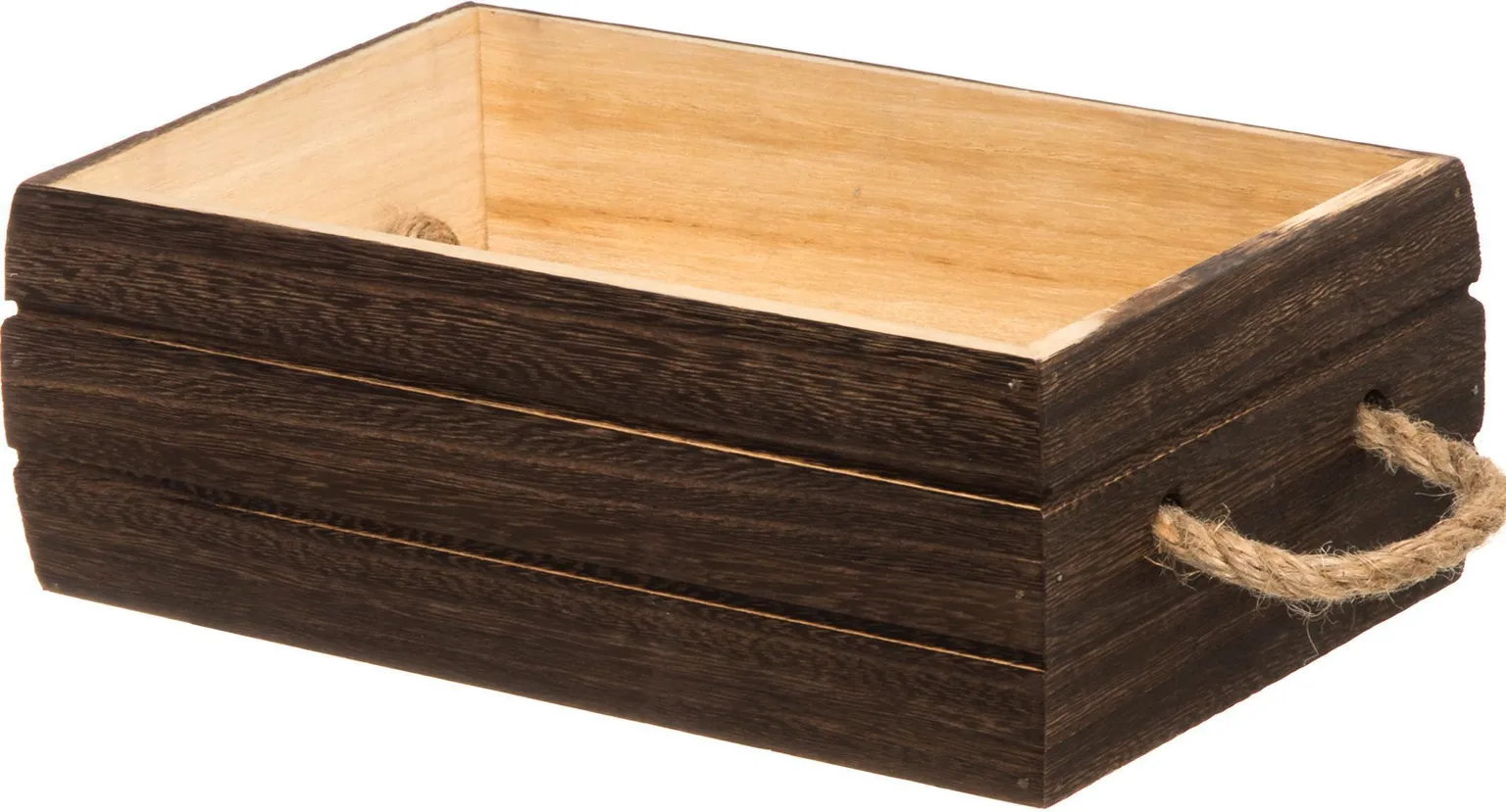 SANGADEGA SISUSTUSKAST WINTERSEASON 27X17X10CM PUIT/JUTE PRUUN