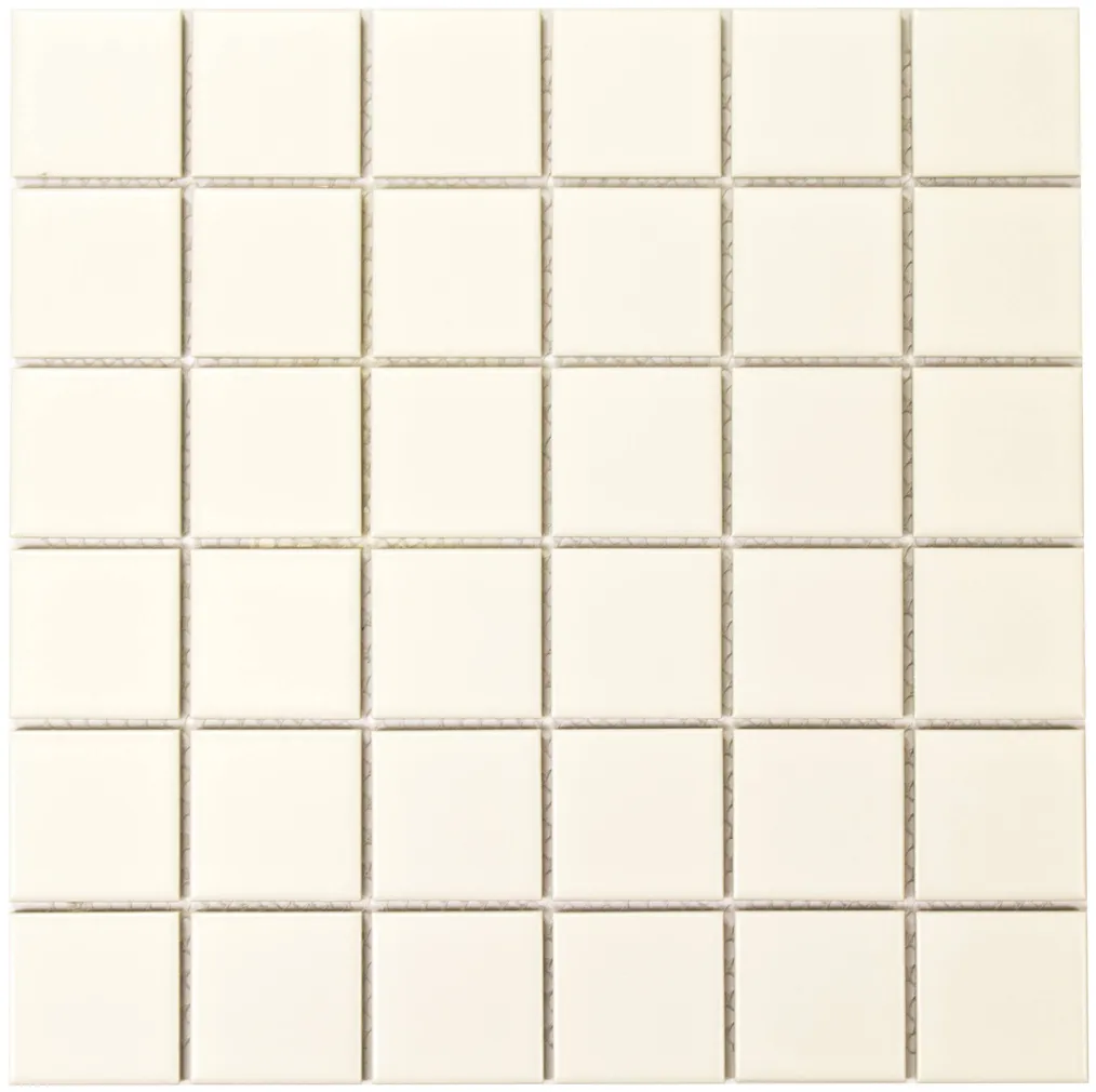 KERAAMILINE PÕRANDAPLAAT MOSAIIK 30,6X30,6CM VALGE MATT