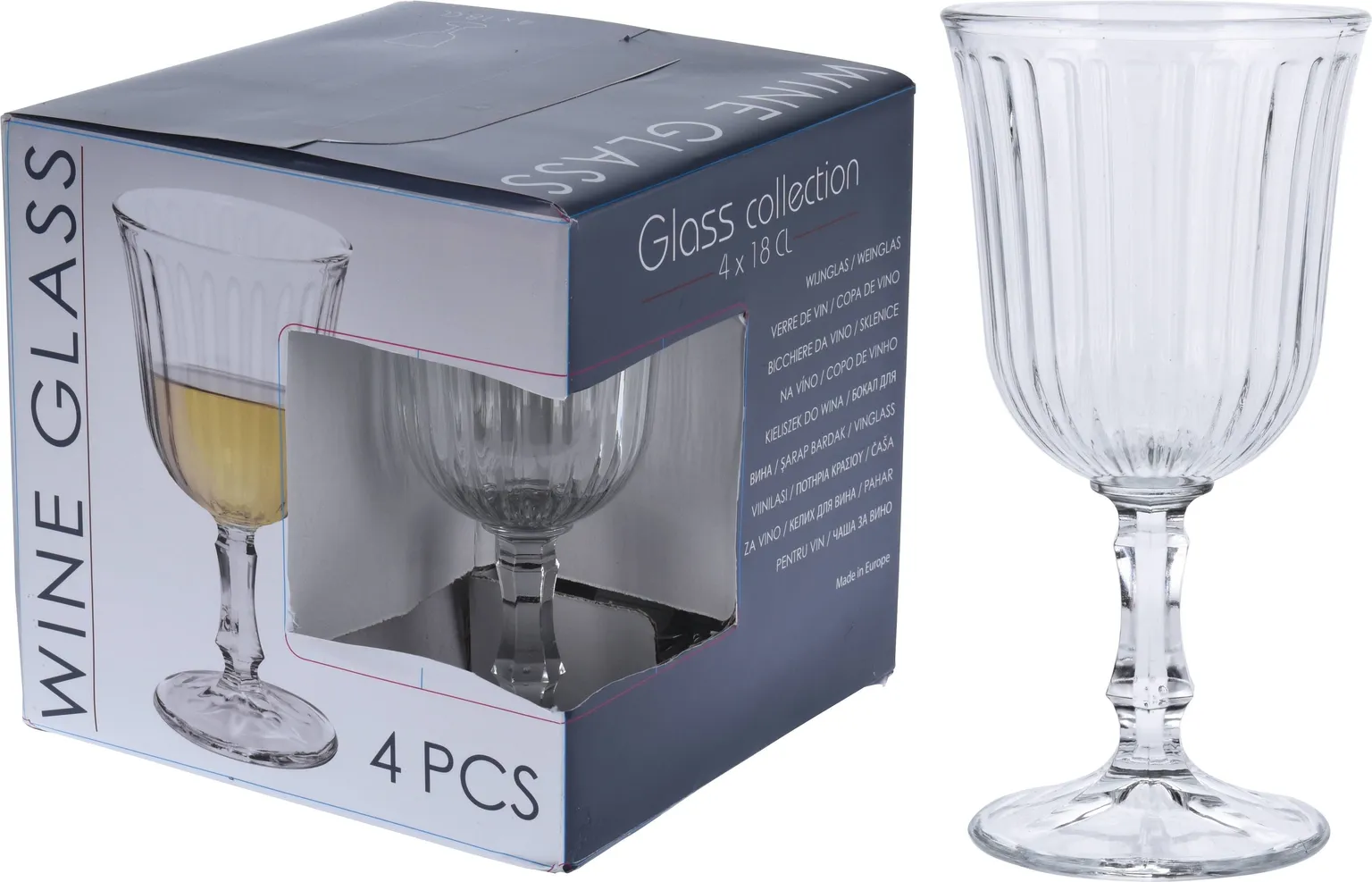 VEINIKLAASID 180ML 4TK PAKIS