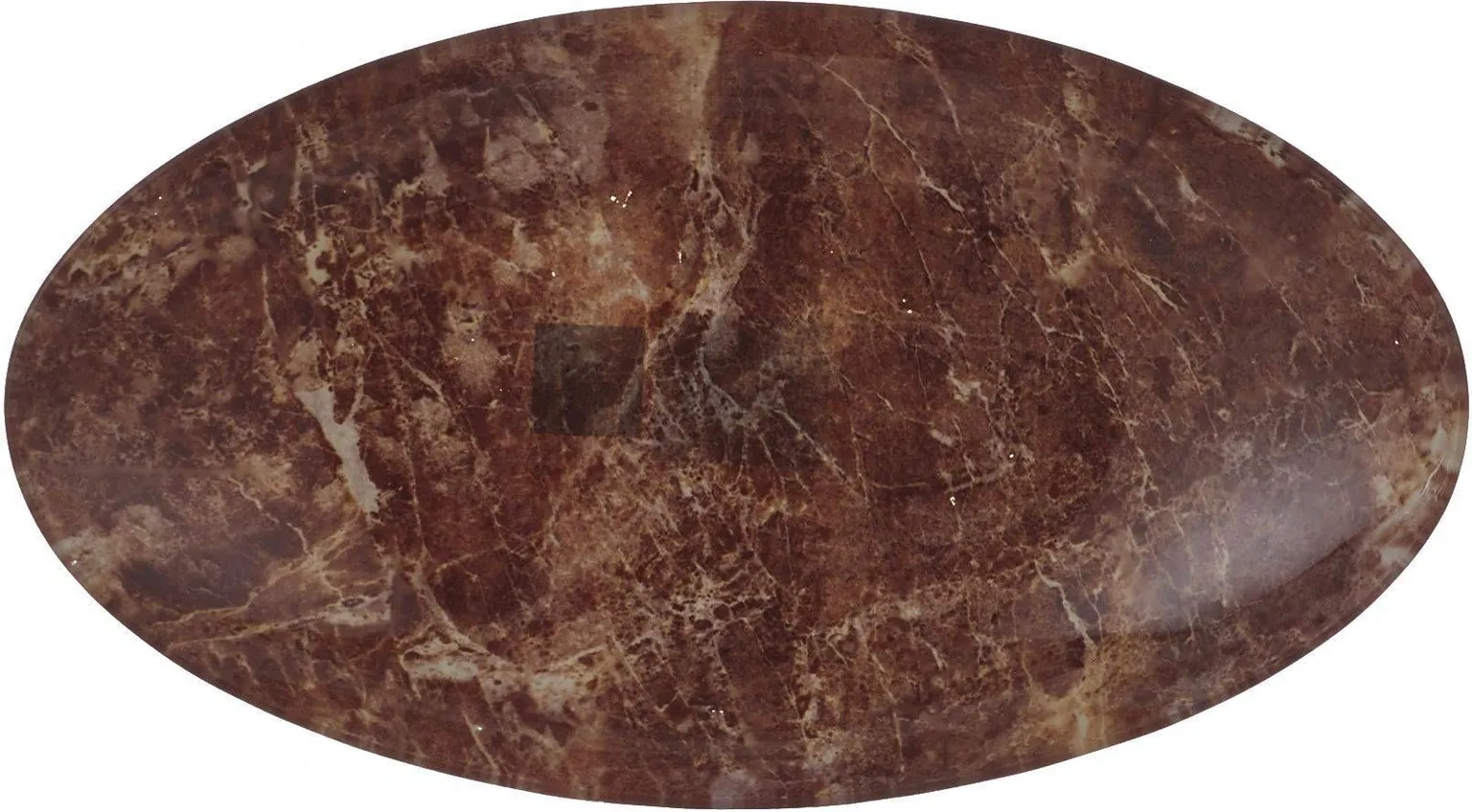 TALDRIK MICA DECORATIONS NANET 33X18,5X4CM PRUUN