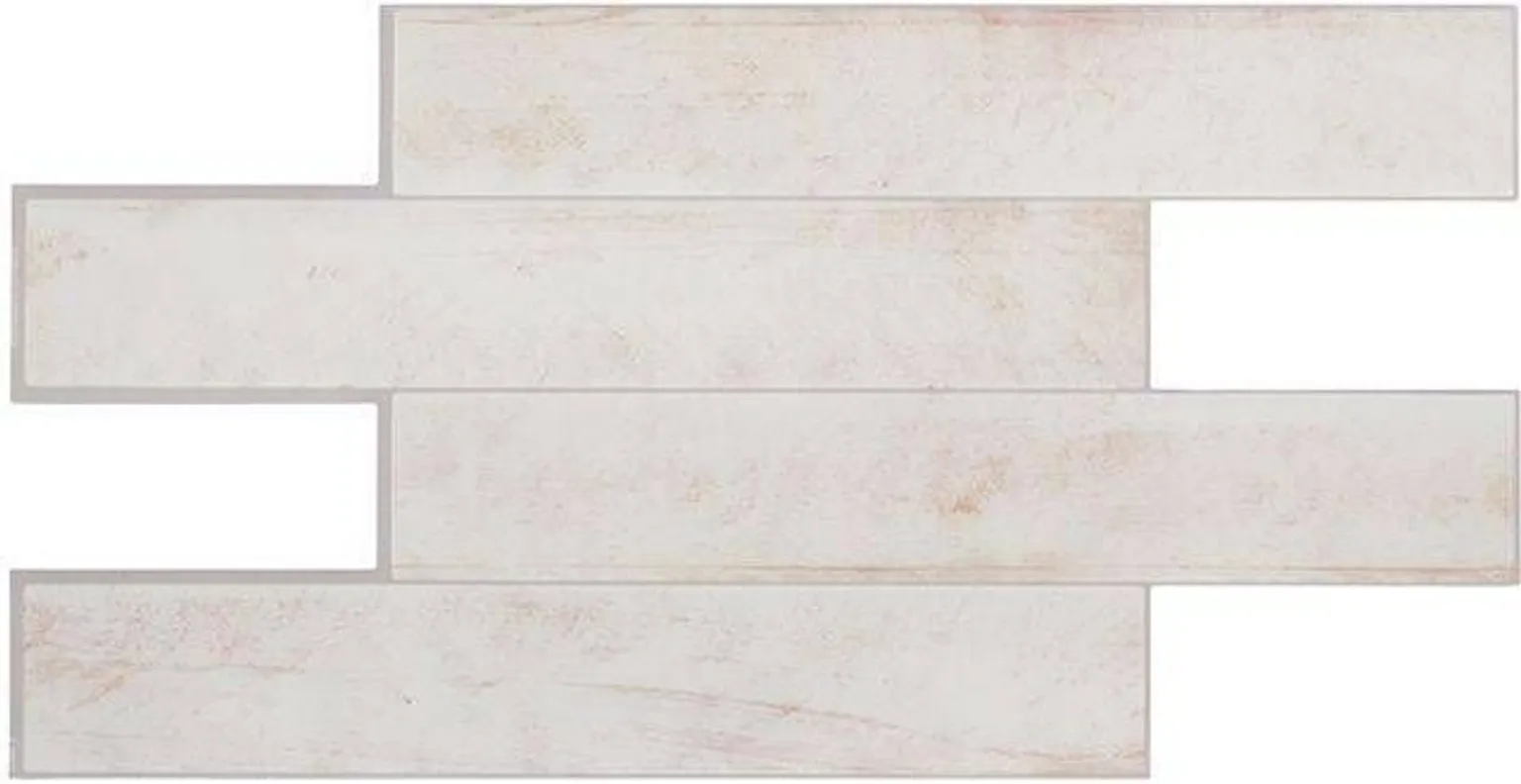 ISELIIMUV SEINAKATE SMART TILE NORWAY WHITE WASHED WOOD MOSAIIK 57,30X29,41CM