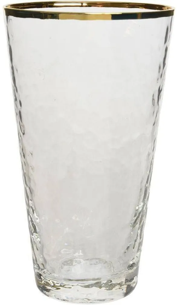 KULDSE ÄÄREGA KLAAS Ø8,5X15CM