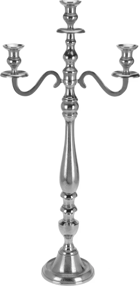 KÜÜNLAHOIDJA 3-LE KÜÜNLALE 65CM ALUMIINIUM