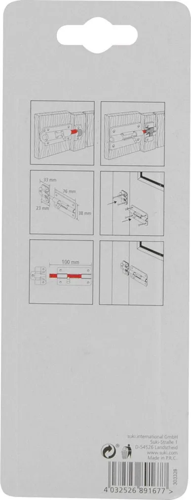 RIIV AJUSTLOCK 100MM MUSTA PULBERVÄRVIGA KAETUD